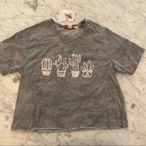 Succulent Camo Croptop